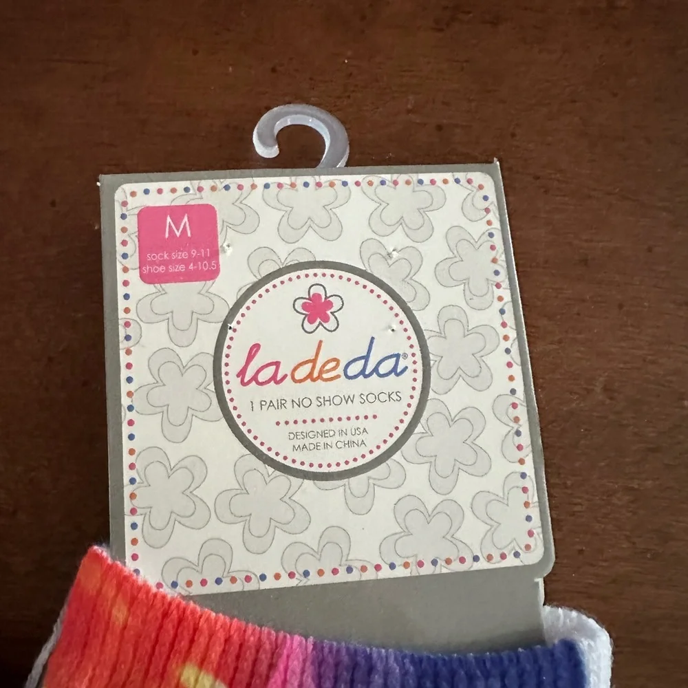 ☀️3/$10 ladeda dog beagle music headphones no show socks ( see description)